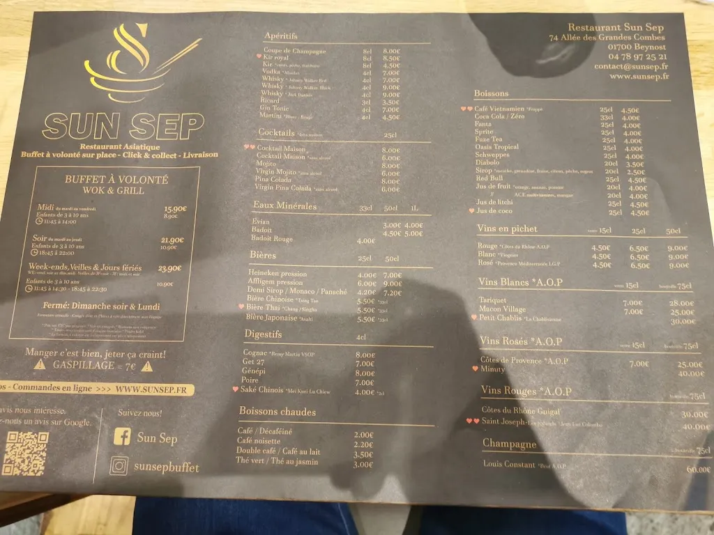 Menu_SUN SEP_Beynost_image_2