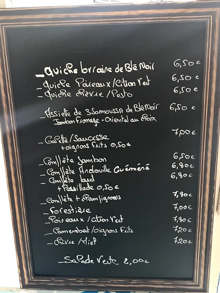 Menü_Crêperie Concarneau - L' Escale Gourmande_Concarneau_Bild_2