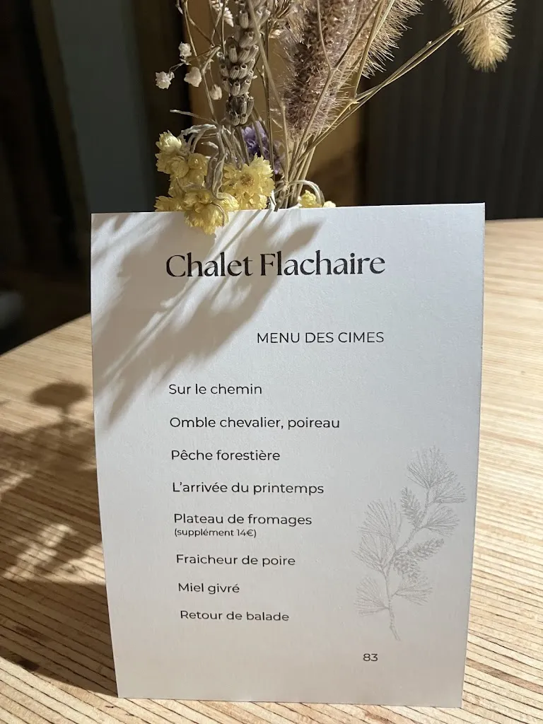 Menu_Chalet Flachaire_Abondance_image_2