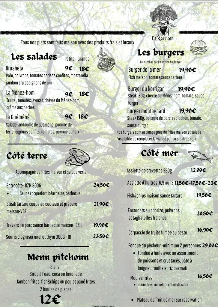 Menu_Restaurant le korrigan_Crozon_image_4