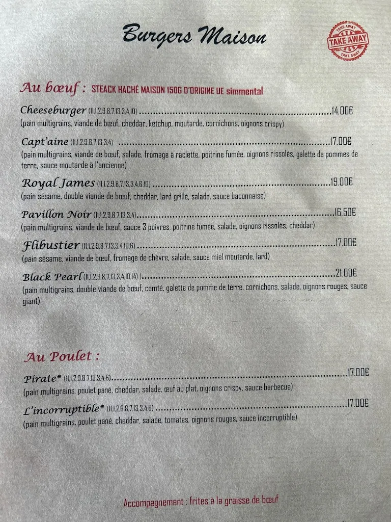 Menu_La Flambée_Crozon_image_2