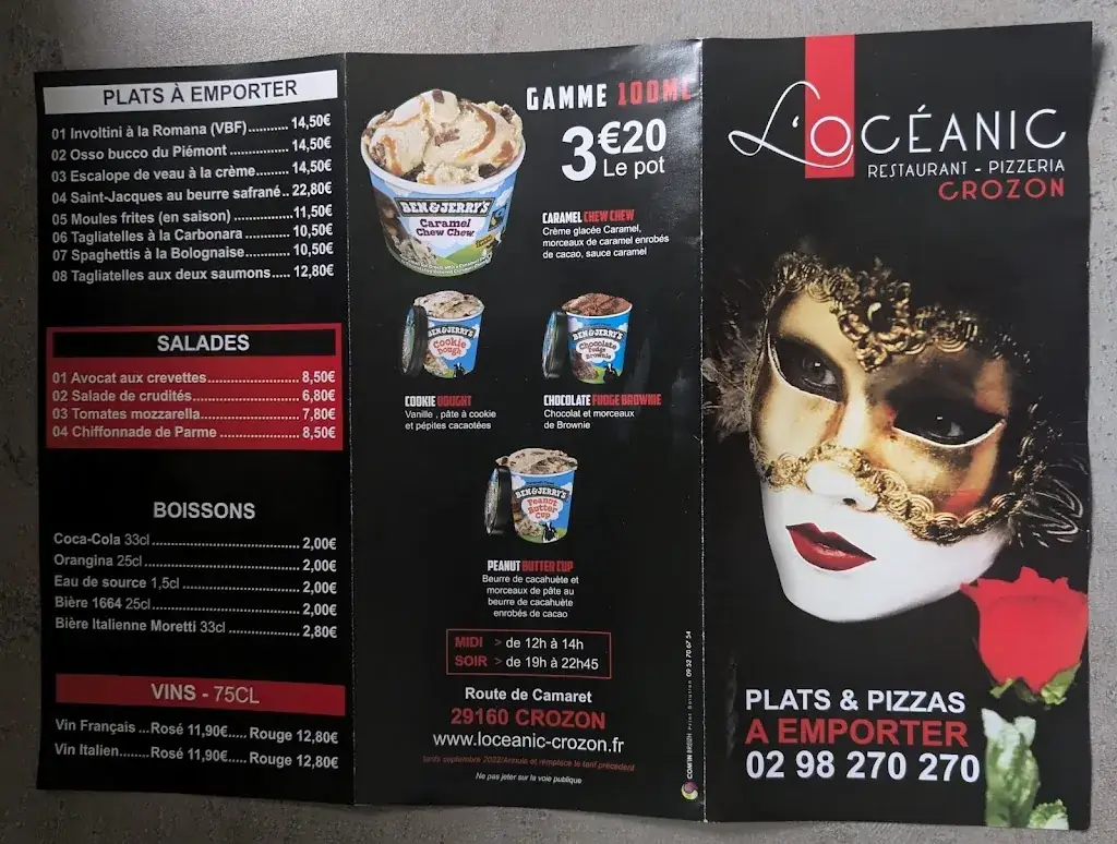 Menu_L’Océanic_Crozon_image_3