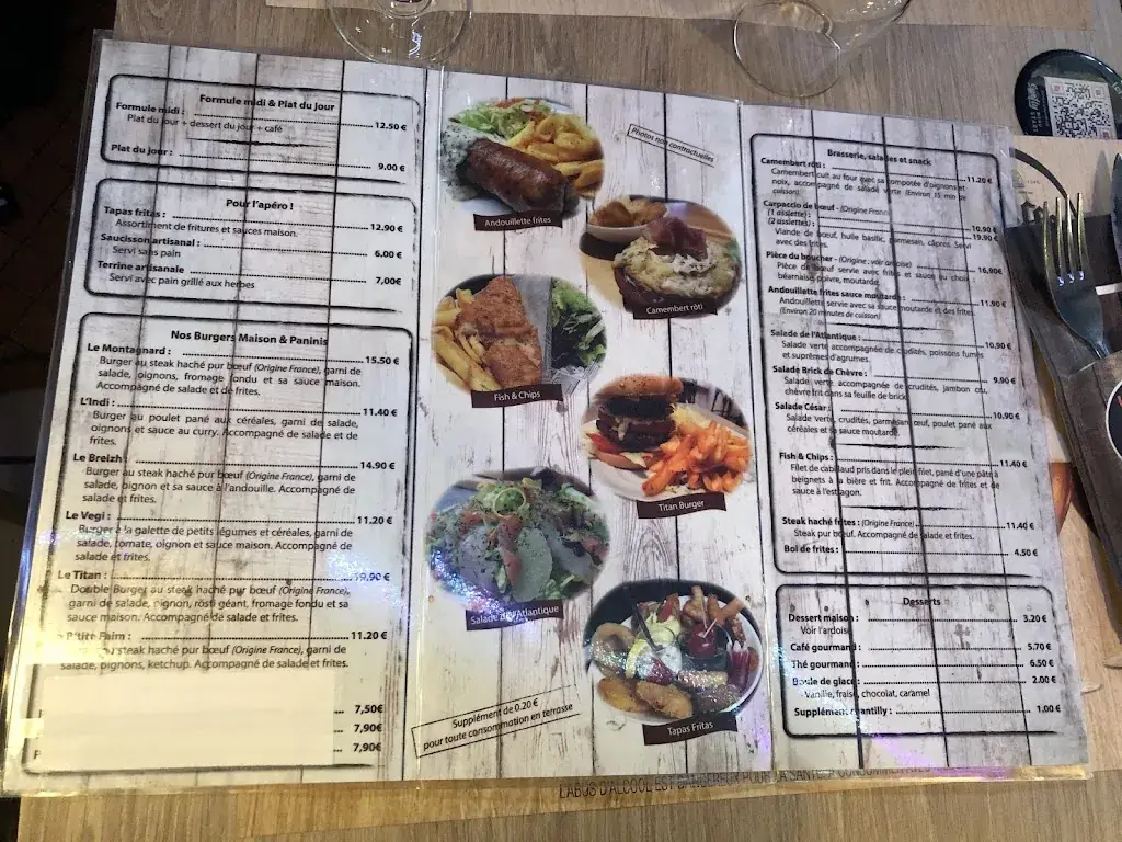 Menu_LE BRETAGNE Pizzeria Brasserie_Crozon_image_3