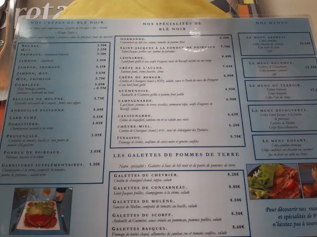 Menu_L'Air du Temps_Ergué-Gabéric_image_1