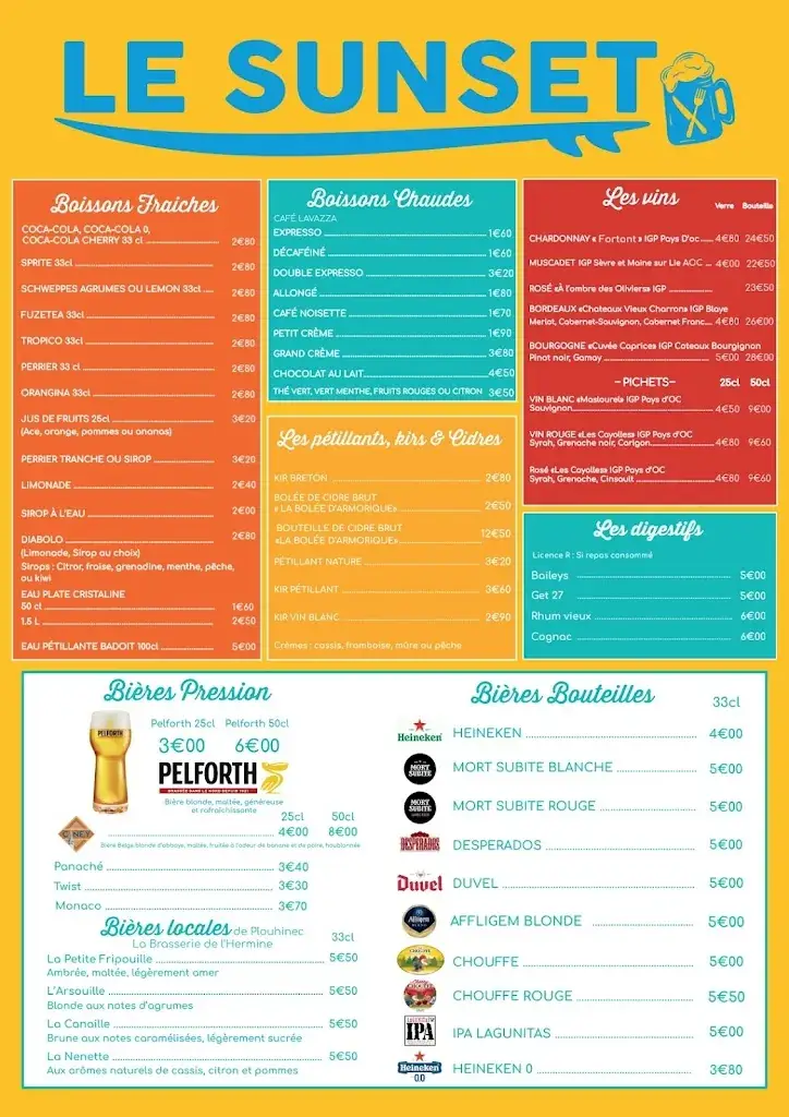 Menu_Le Sunset_Erdeven_image_2