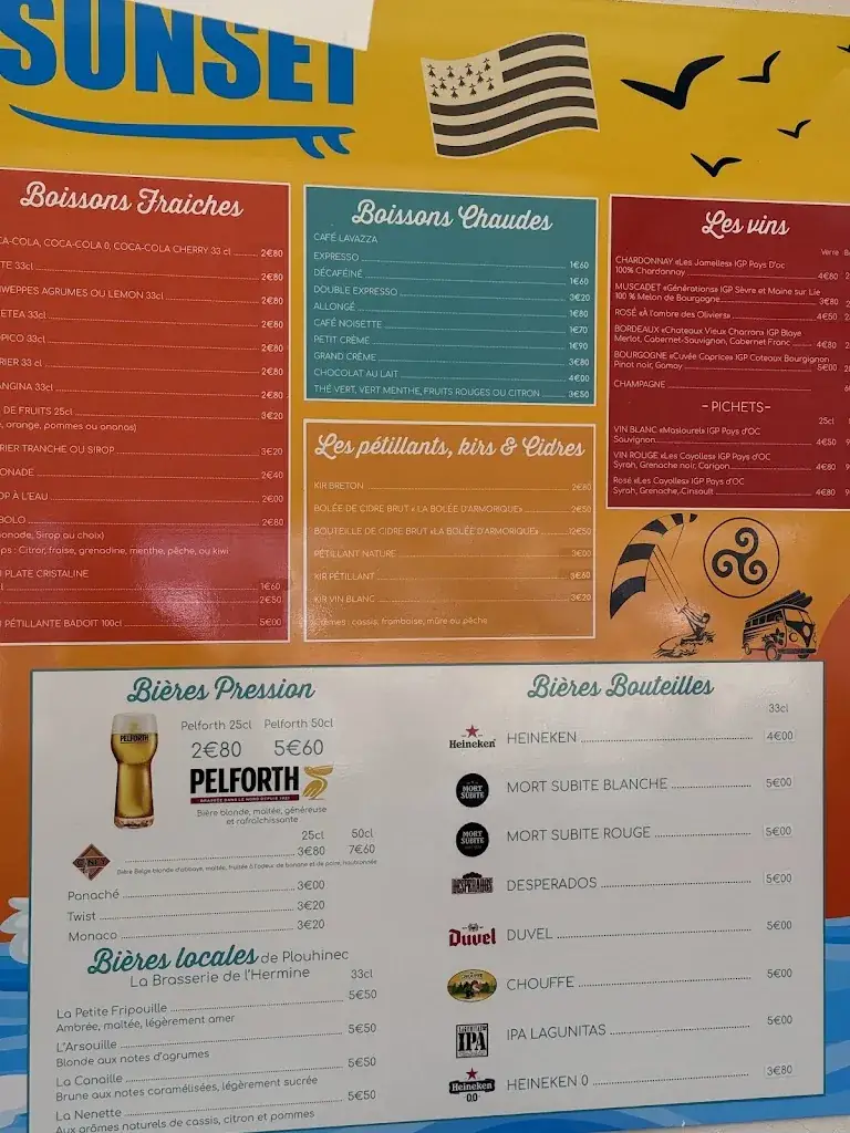 Menu_Le Sunset_Erdeven_image_4