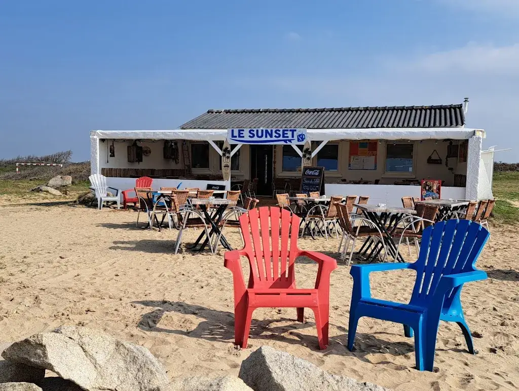 Le Sunset restaurant in Erdeven