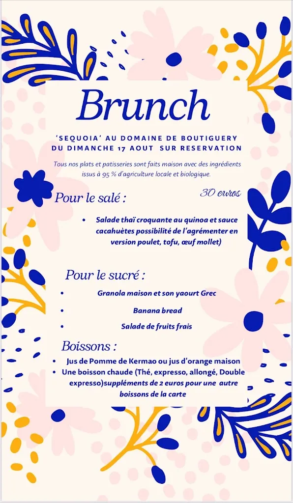 Menu_Café Restaurant Séquoia_Gouesnach_image_2