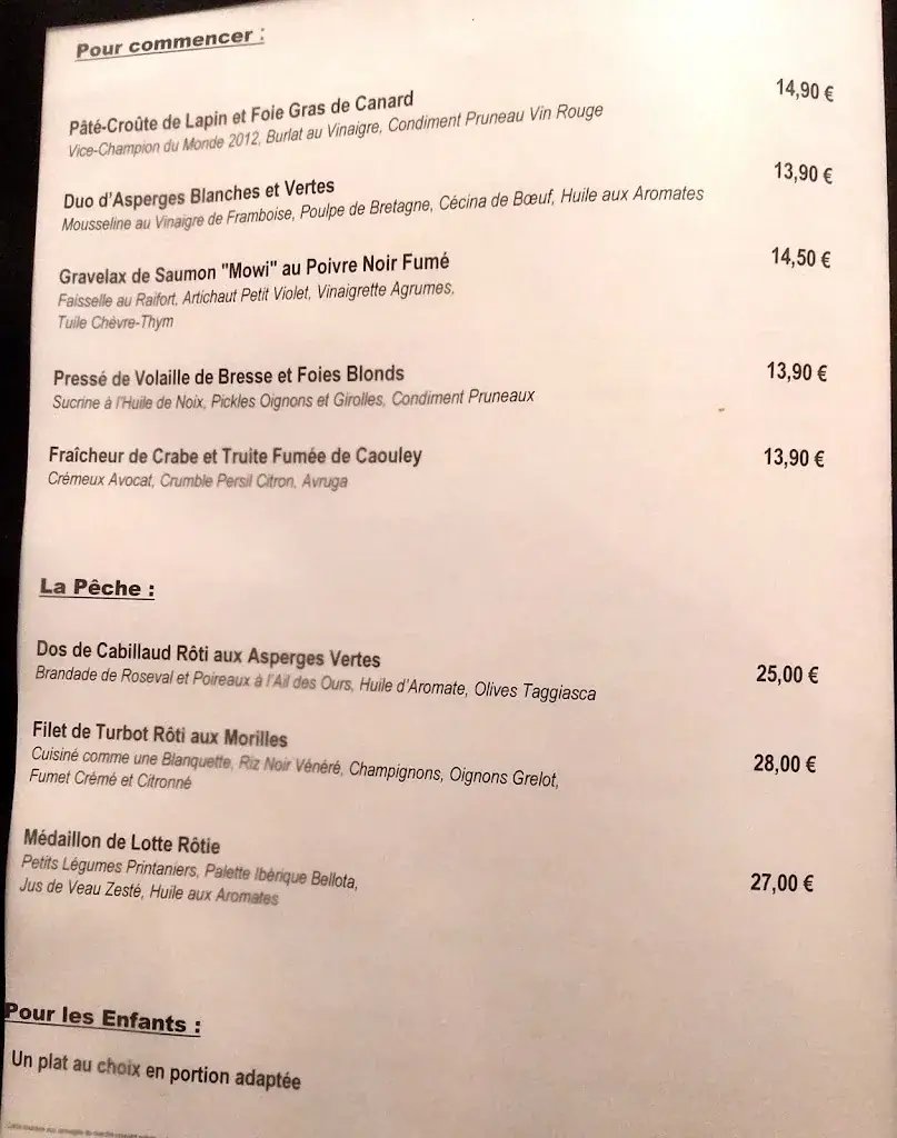 Menu_Restaurant Le Quai_Miribel_image_2