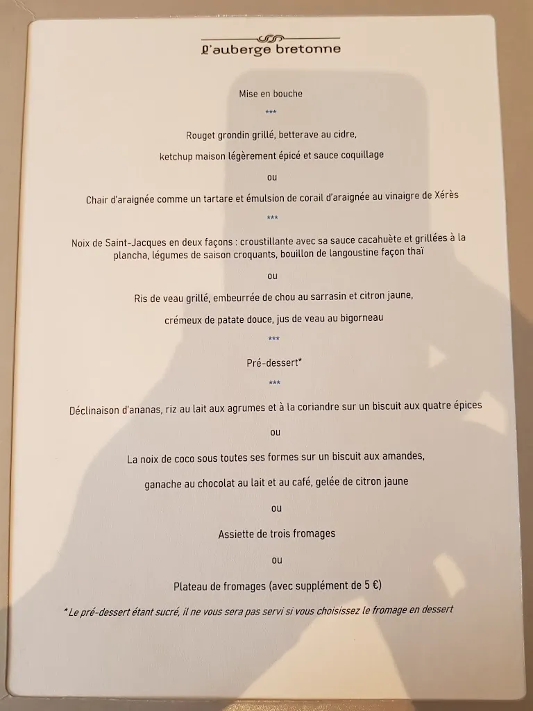 Menu_L'Auberge Bretonne_Roche-Bernard_image_3