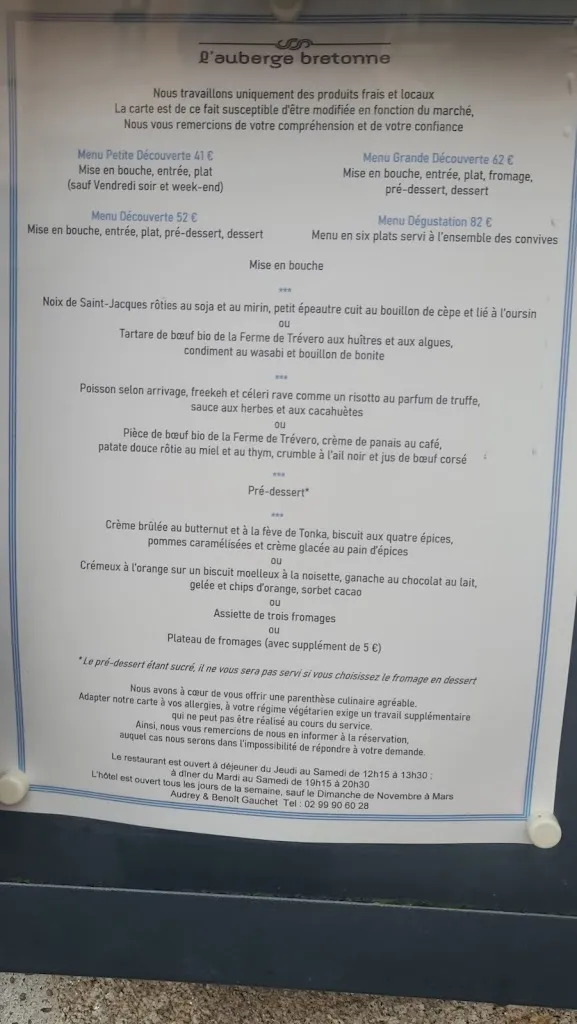 Menu_L'Auberge Bretonne_Roche-Bernard_image_4