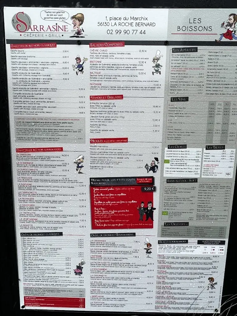 Menu_Crêperie La Sarrasine_Roche-Bernard_image_1