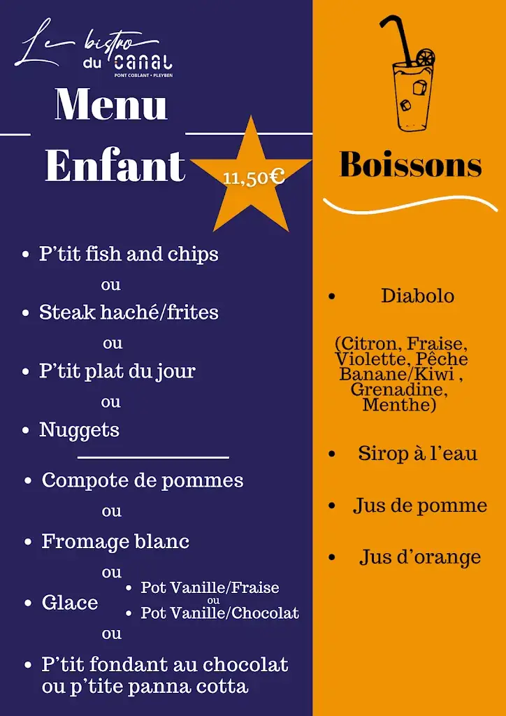 Menu_Bistro du Canal_Pleyben_image_1