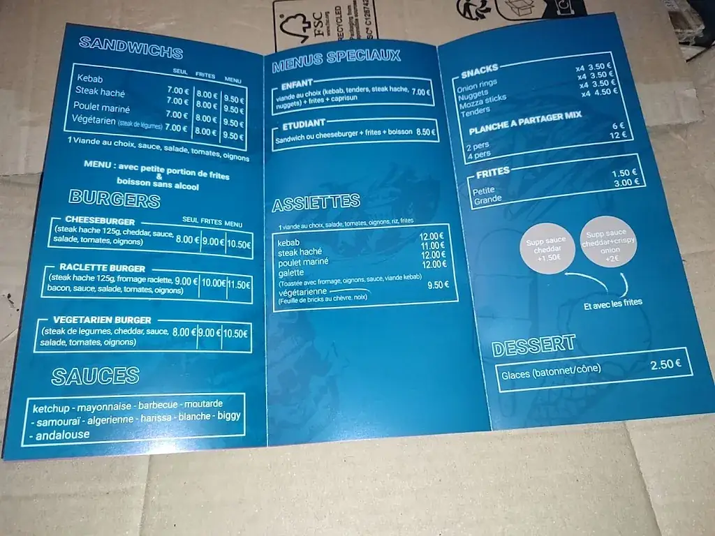 Menu_Kebab De La Gare Gourin_Gourin_image_3