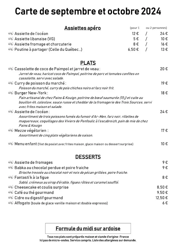 Menu_Le Sistrot_Quimper_image_1