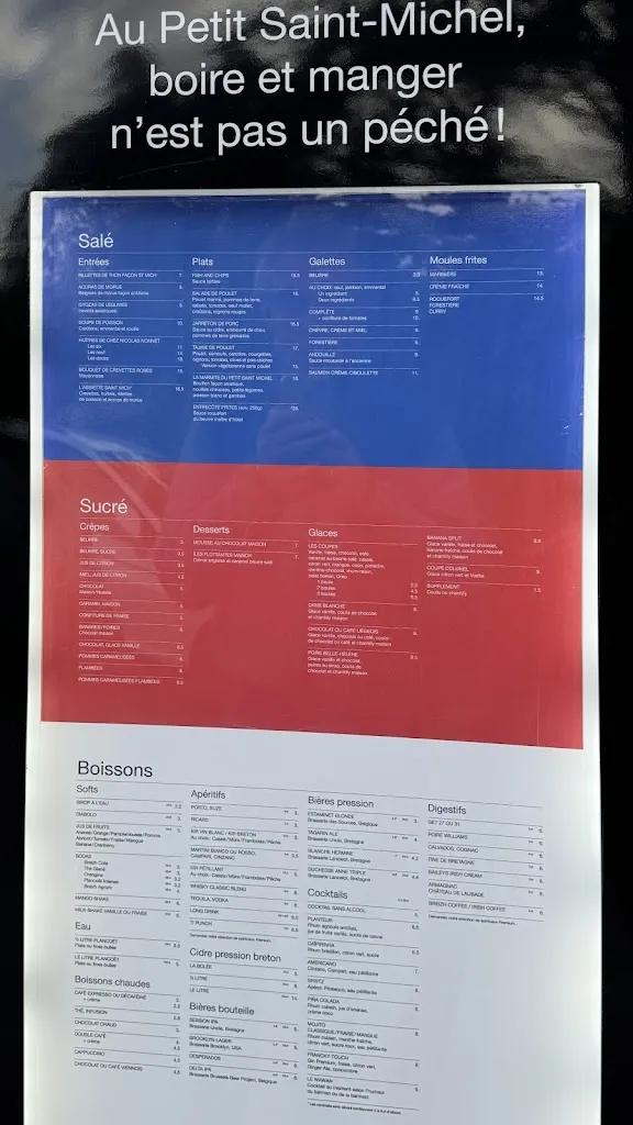Menü_Le Petit Saint Michel_Erquy_Bild_3