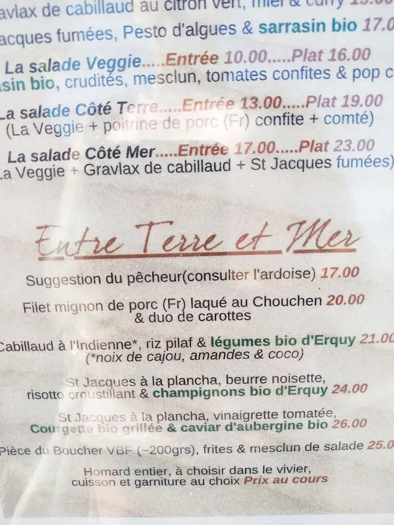 Menu_La Paillote - Restaurant - Bar - Rhumerie_Erquy_image_2