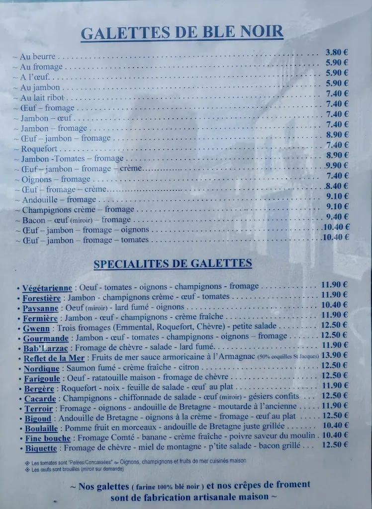 Menu_Crèperie Le Reflet De La Mer_Erquy_immagine_2