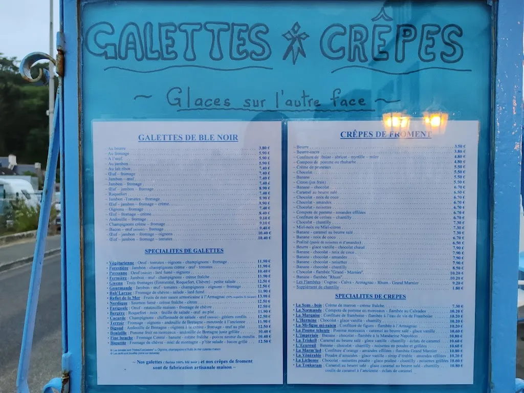 Menu_Crèperie Le Reflet De La Mer_Erquy_immagine_3