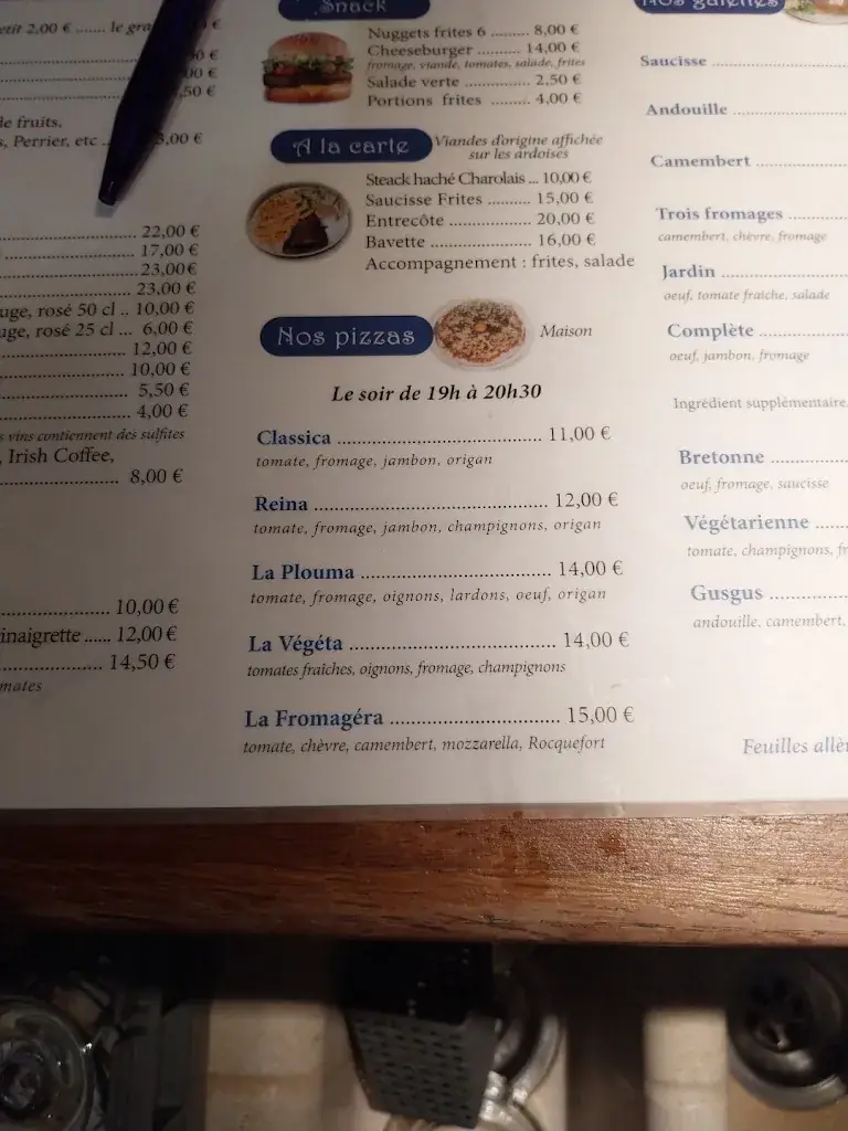 Menü_Le Clapotis_Erquy_Bild_1