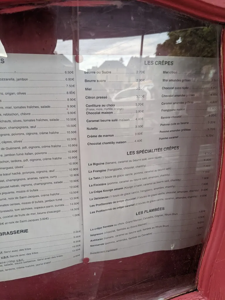 Menu_La Gourmandise Pizzeria Crêperie Restaurant 35390 Grand-Fougeray_Grand-Fougeray_image_3