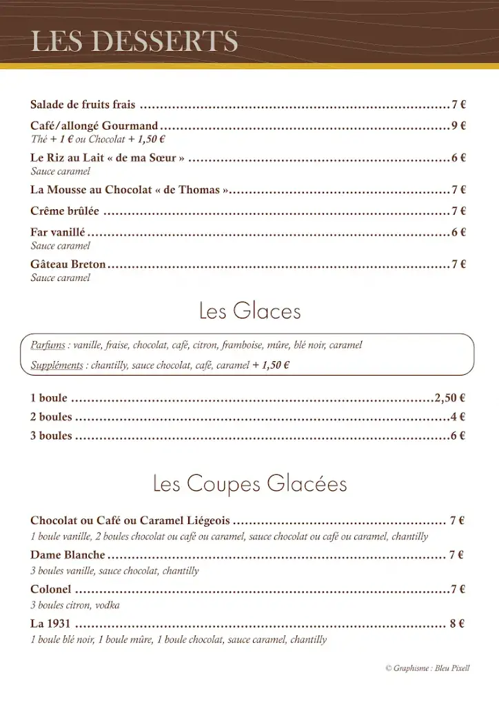 Menu_Le 1931, Chez Thomas_Guémené-sur-Scorff_image_4