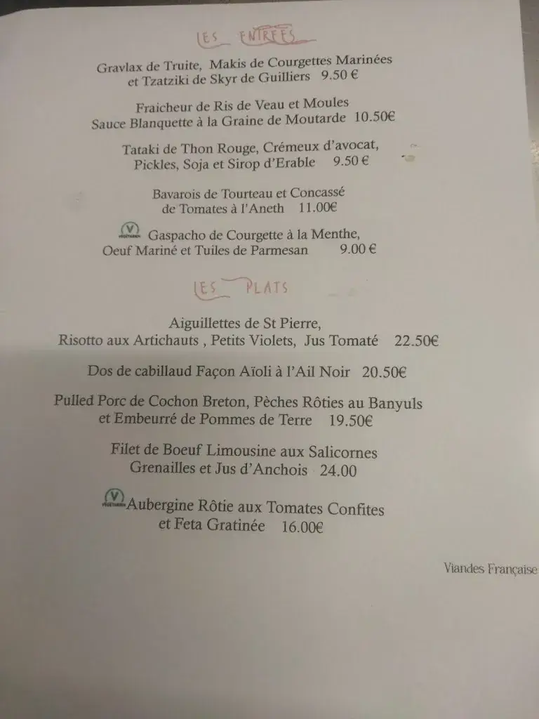 Menu_La Table d'O_Josselin_image_1