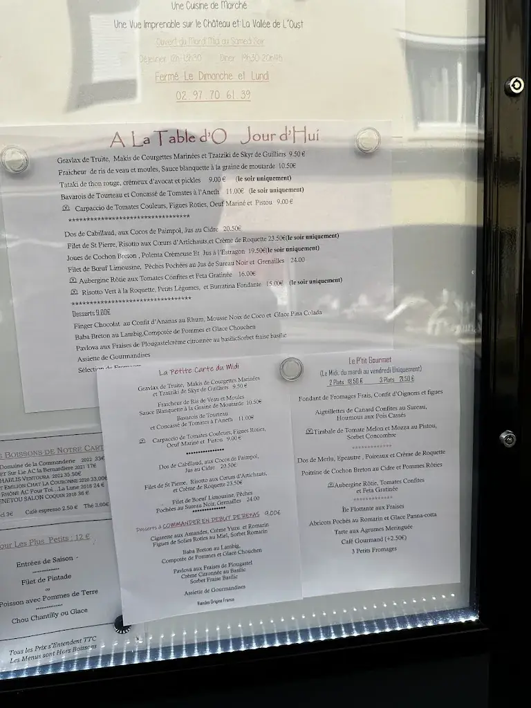 Menu_La Table d'O_Josselin_image_4