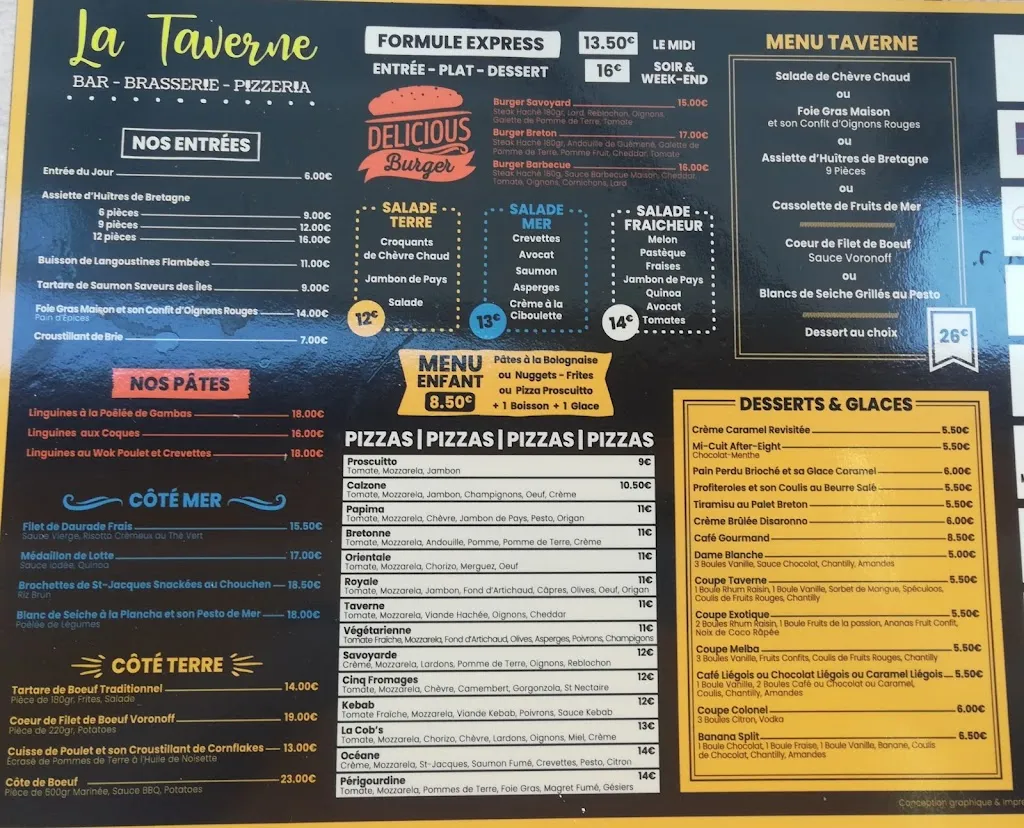 Menu_LA TAVERNE - Restaurant à Josselin_Josselin_image_4