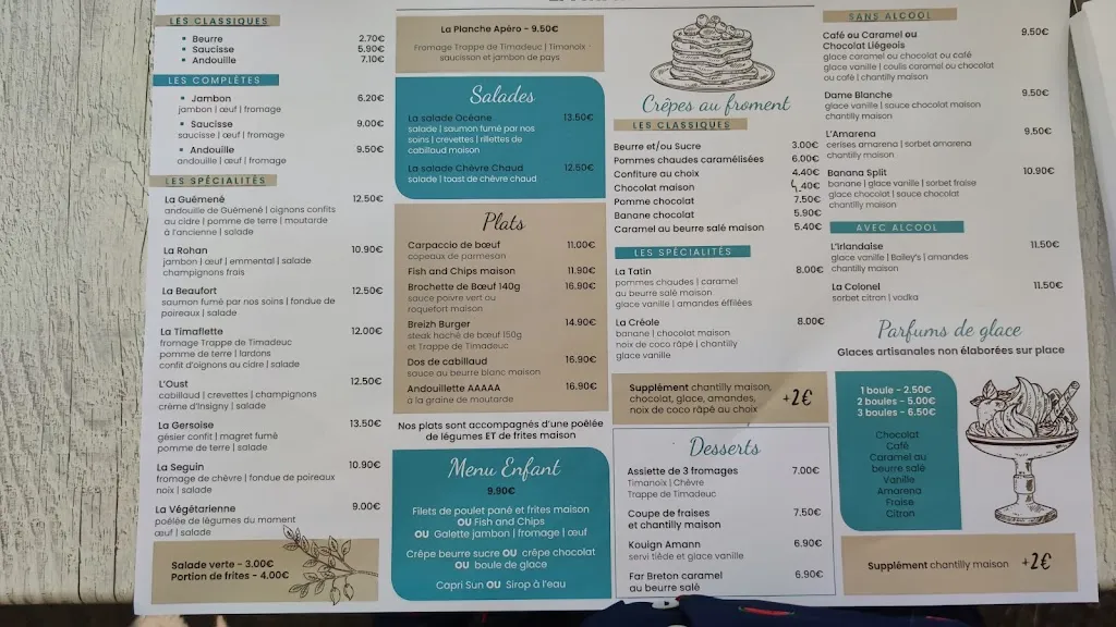 Menu_Crêperie la marine_Josselin_image_3