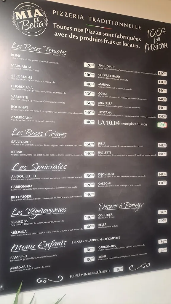 Menu_Mia bella_Billom_image_4