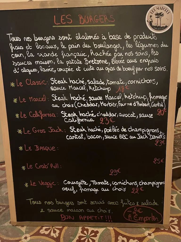 Les marcels Restaurant in Fréhel