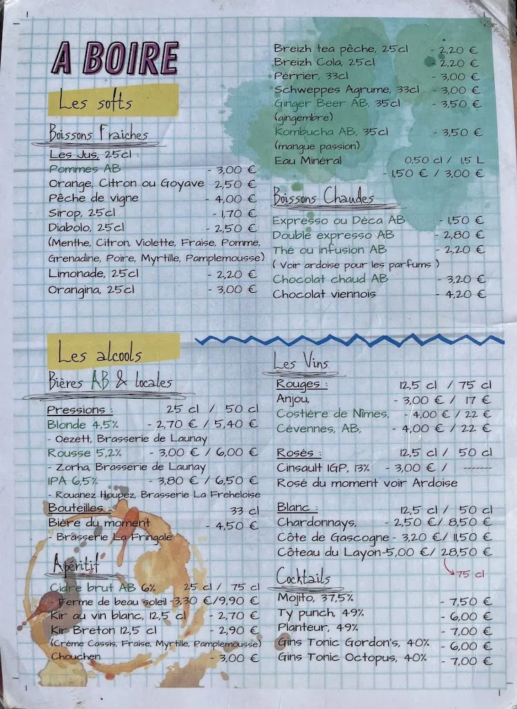 Menu_Café de la Plage_Fréhel_image_3