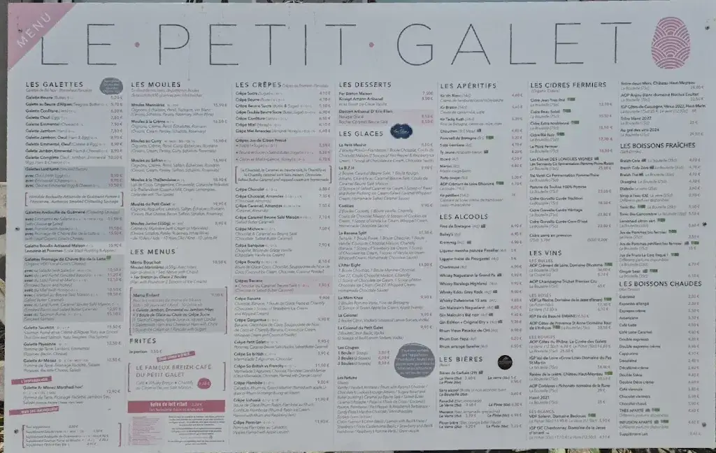 Menu_Le Petit Galet_Plévenon_image_1