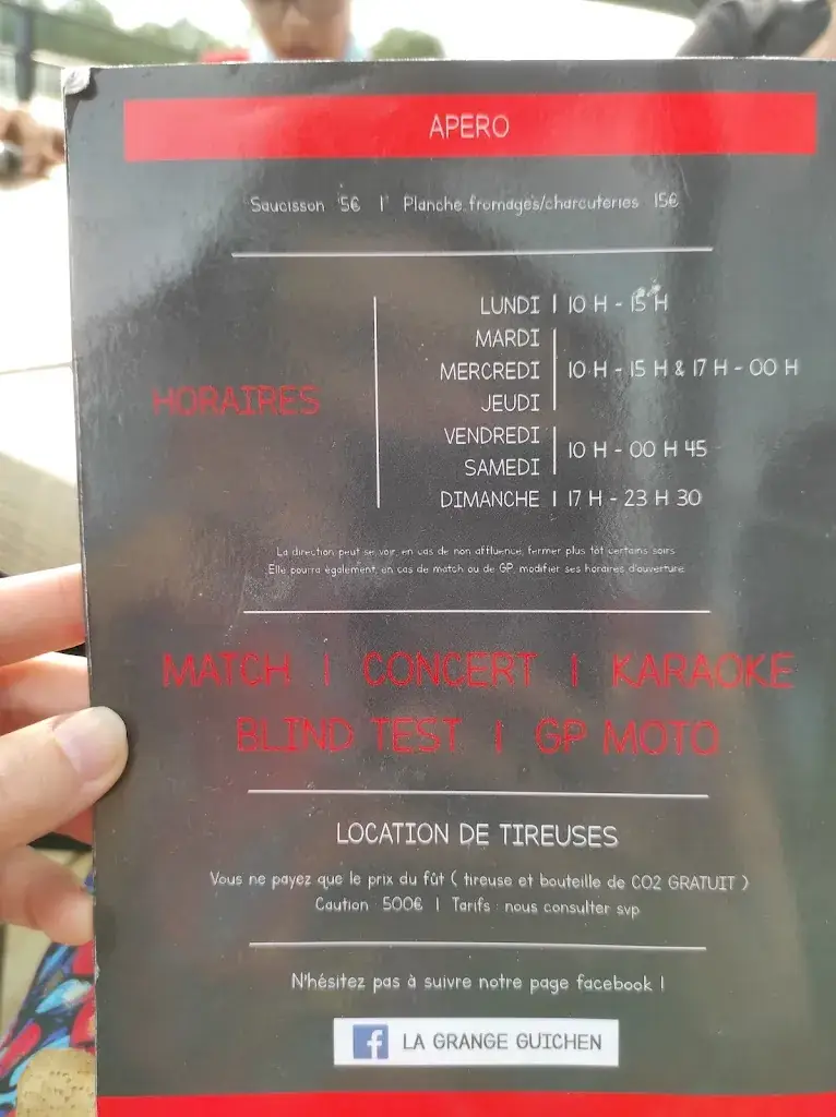 Menu_La Grange_Guichen_image_4