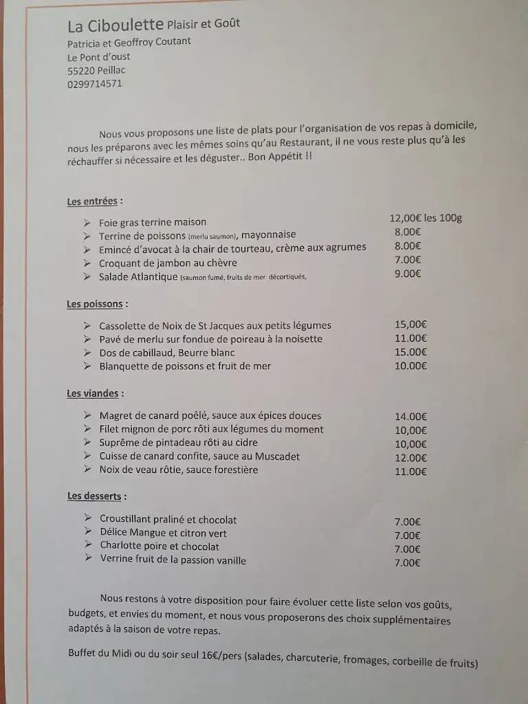 Menu_La Ciboulette_Peillac_image_1