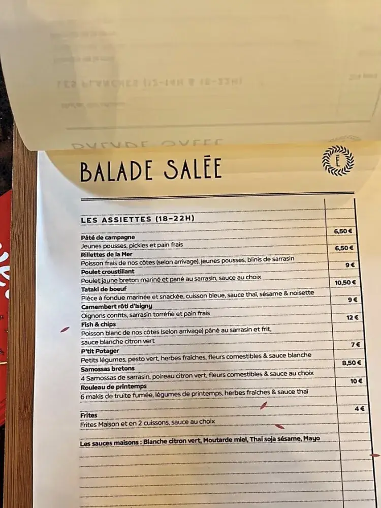 Menu_L'Echappée_Morlaix_image_1