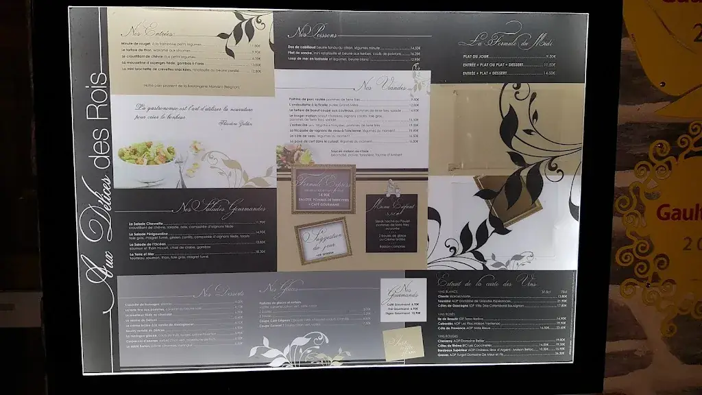 Menu_Aux Délices des Rois_Beignon_immagine_4