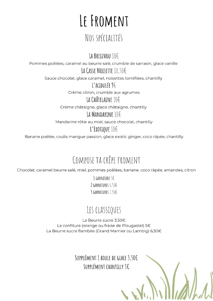 Menu_Chez Raymonde bouillon breton, Crêperie, guinguette_Guilers_immagine_4