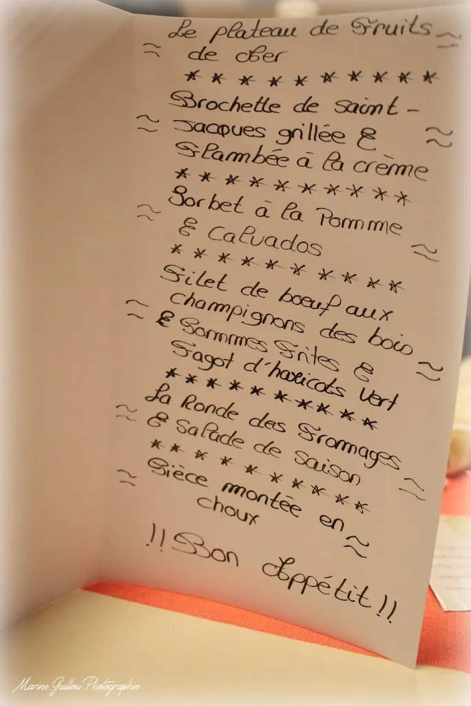 Menu_La Rose Des Vents Restaurant -Bar -Dancing -Traiteur a GUISCRIFF_Guiscriff_image_4