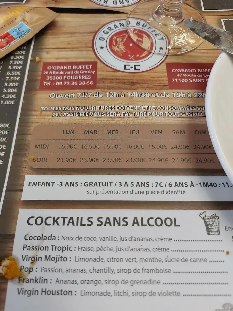 Menu_O'Grand Buffet_Fougères_image_2