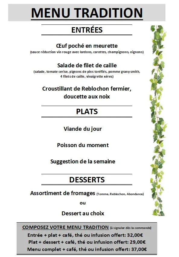 Menu_Restaurant La Corbière_Saint-André-de-Boëge_image_3