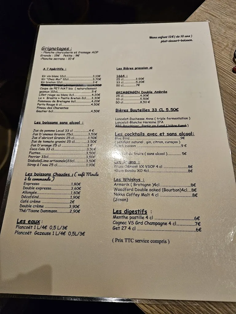 Menu_Chez moi Bistrot moderne_Fougères_image_1