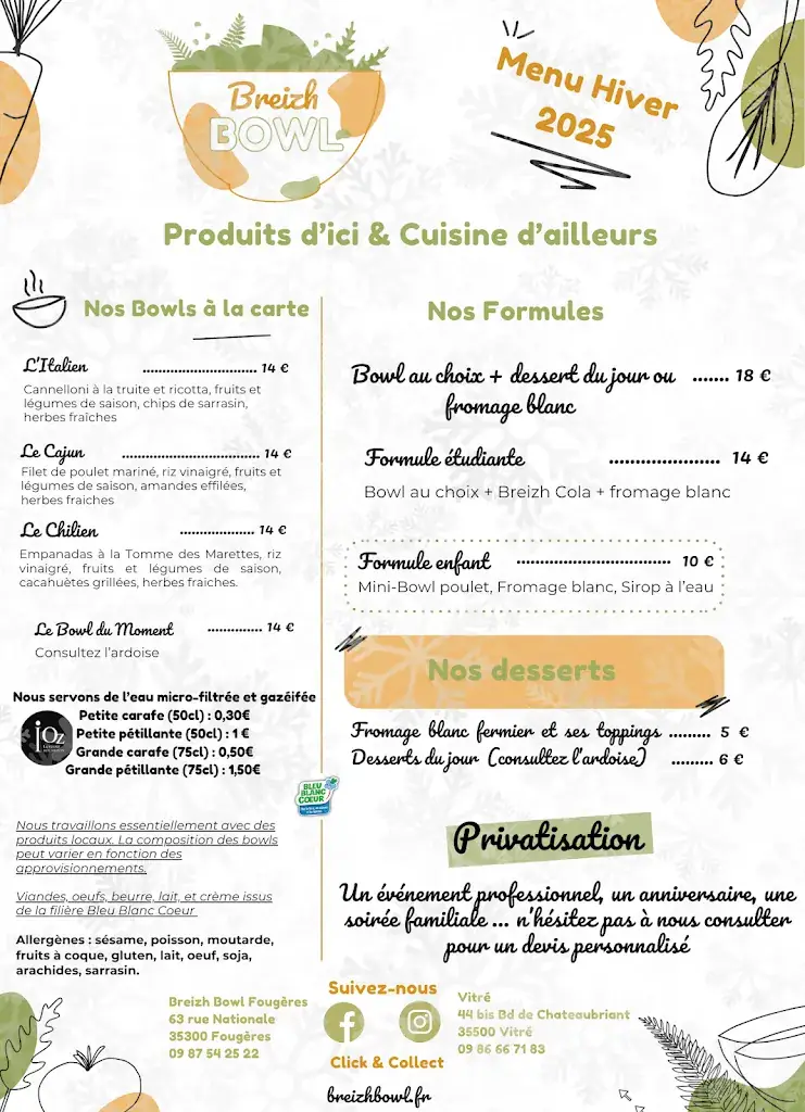Menu_Breizh Bowl - restaurant eco-responsable_Fougères_image_2