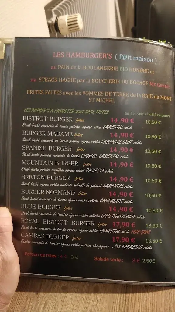 Menu_Le Bistrot_Fougères_image_1