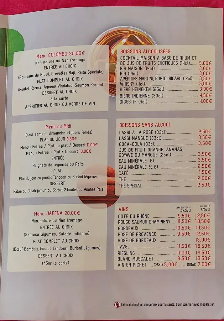 Menu_Restaurant Indien_Fougères_image_4