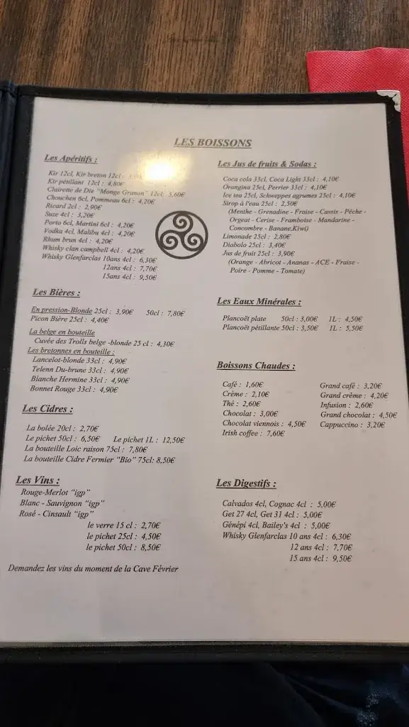 Menu_Le Farfadet Gourmand_Fougères_image_2