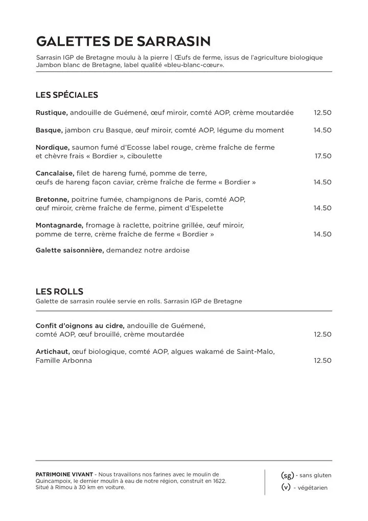 Menu_Crêperie la maison du sarrasin | fougères._Fougères_image_3