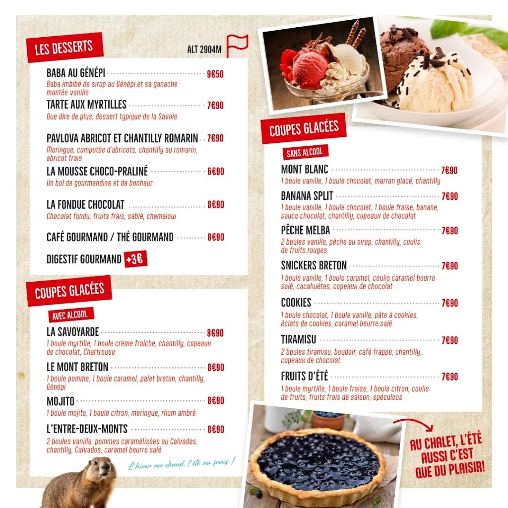 Menu_Au Chalet des Amis - Restaurant à Fougères_Fougères_image_3