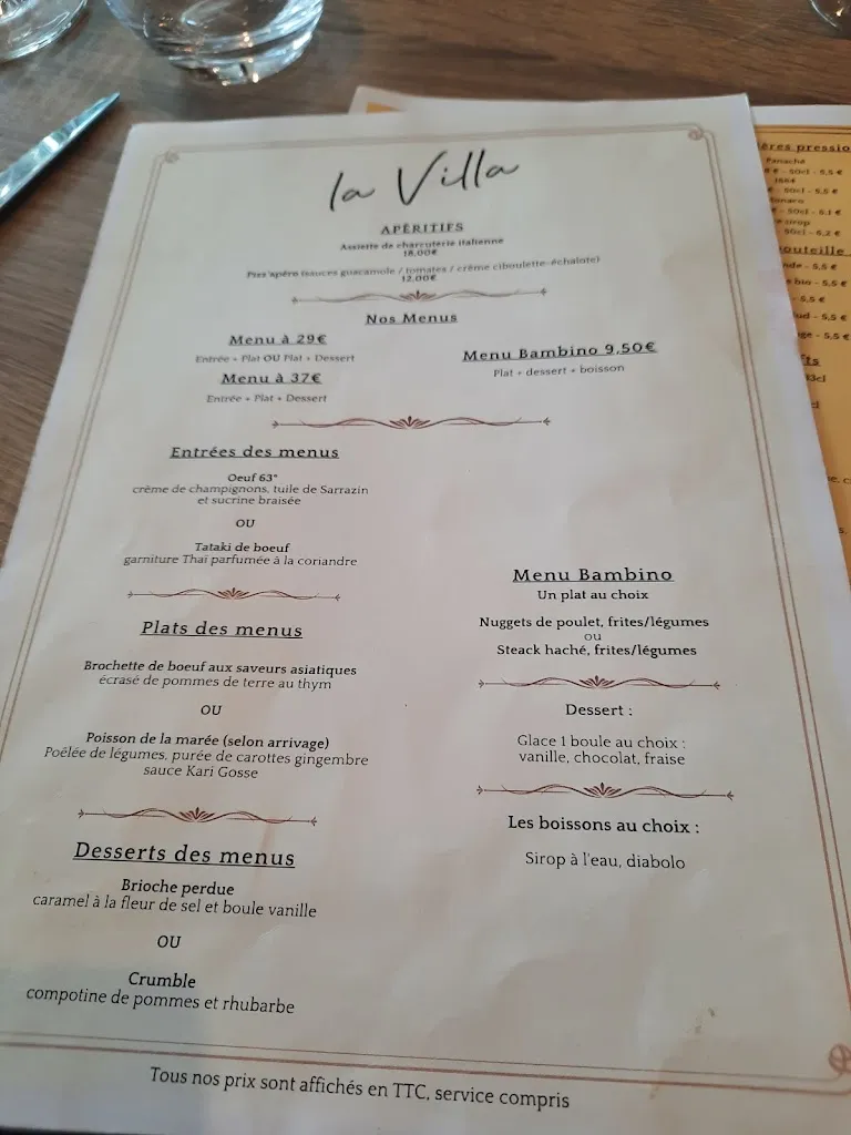 Menu_Crêperie La Villa Armor Lux à Guidel Plages - Lorient _Guidel_image_2